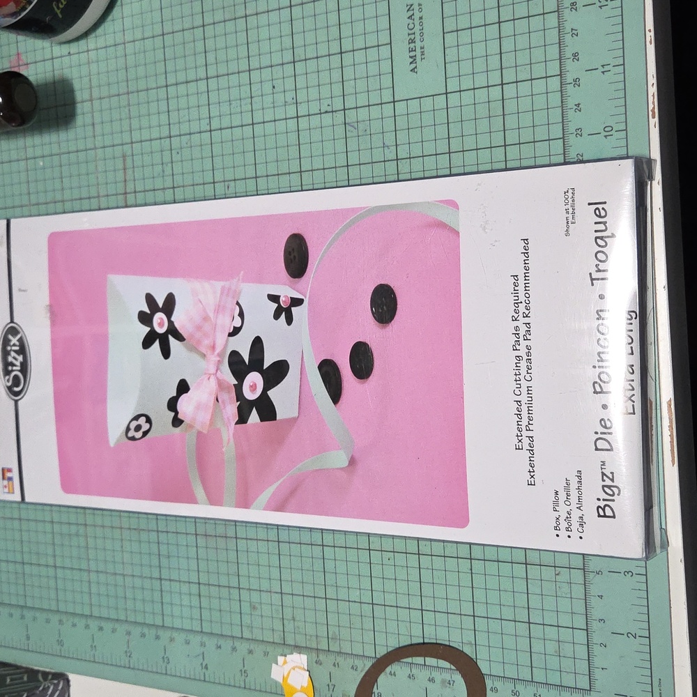 Box, Pillow Die Extra Long Sizzix Bigz
